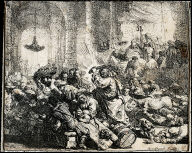 Christ Driving the Money Changers from the Temple