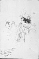 Miss May Belfort (Au Irish and American Bar, Rue Royale)