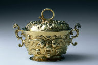 Two-handled cup and cover