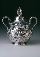 Two-handled cup and cover