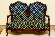Settee, Rococo-revival style