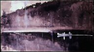 Trout Fishing, Lake St. John, Quebec