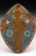 Plaque with Standing Christ