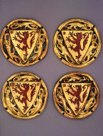 Four Heraldic Roundels