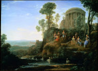 Apollo and the Muses on Mount Helicon