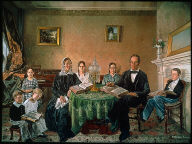 The Reverend John Atwood and His Family