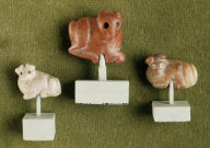Three seal amulets - Fox