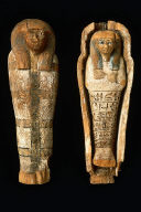 Model coffin and Shawabty