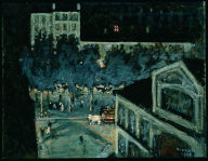 Paris Boulevard at Night