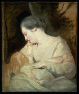 Mrs. Richard Hoare Holding her Son, Henry