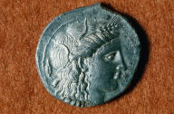 Stater or didrachm with head of Persephone
