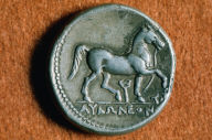 Tetradrachm of Audoleon with head of Athena
