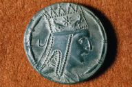 Tetradrachm with bust of Tigranes I of Armenia