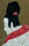 Court Ladies Preparing Newly Woven Silk