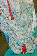 Court Ladies Preparing Newly Woven Silk