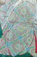 Court Ladies Preparing Newly Woven Silk