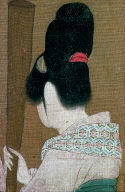 Court Ladies Preparing Newly Woven Silk