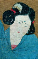 Court Ladies Preparing Newly Woven Silk