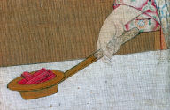 Court Ladies Preparing Newly Woven Silk