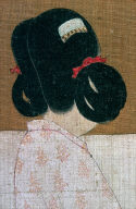 Court Ladies Preparing Newly Woven Silk