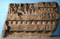 Architectural fragment from Buddhist Temple