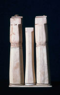 Double kohl tube and stick receptable