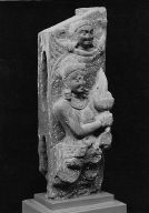 Yaksi Lampbearer (Woman Bearing Lamp), Pillar from a railing