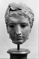 Head of a goddess, perhaps Aphrodite or Artemis