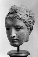 Head of a goddess, perhaps Aphrodite or Artemis