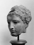 Head of a goddess, perhaps Aphrodite or Artemis