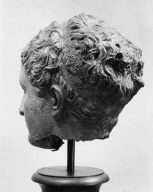 Head of a goddess, perhaps Aphrodite or Artemis