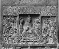 Buddhist votive stele