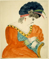 Young Woman Wearing a Turban