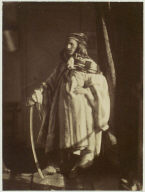 Man in Arab Costume with Sword