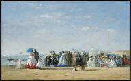 Fashionable Figures on the Beach