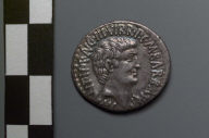Denarius with head of M. Antonius