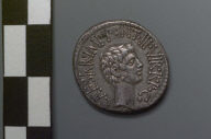Denarius with head of M. Antonius