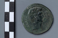 Dupondius with head of Octavian