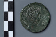Dupondius with head of Octavian