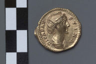 Aureus with bust of Faustina
