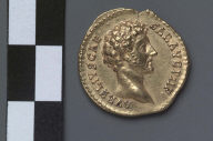 Aureus with bust of Marcus Aurelius