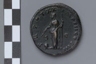 Sestertius with bust of Marcus Aurelius