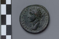 As with head of Marcus Aurelius