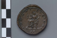 Sestertius with bust of Lucilla