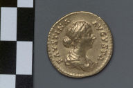 Aureus with bust of Faustina II