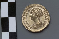 Aureus with bust of Faustina