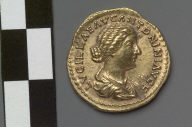Aureus with bust of Lucilla