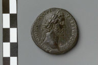 Sestertius with head of Antoninus Pius