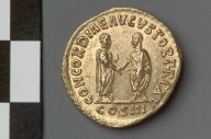 Aureus with head of Marcus Aurelius