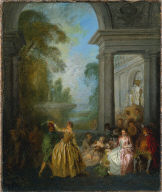 Dancers in a Pavilion